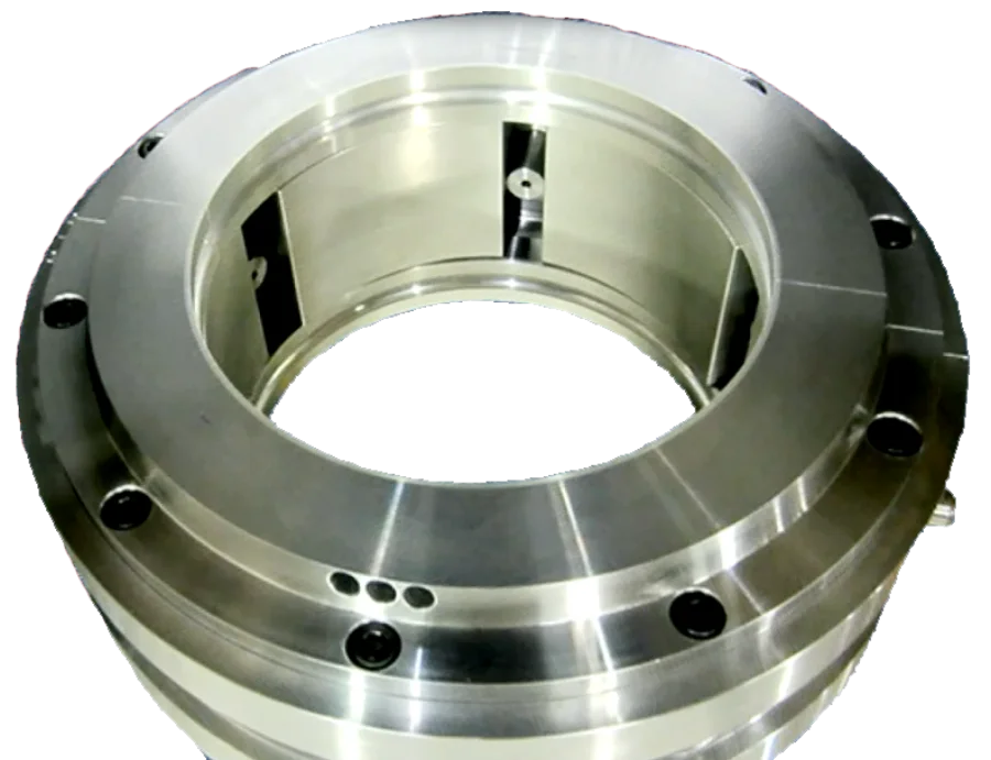 Tilting-pad journal bearing manufactured by Shaheen Arabia, Jubail