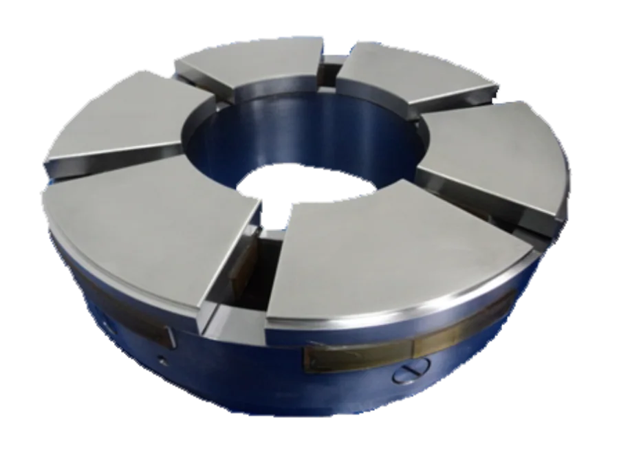 Turbine thrust bearing manufactured by Shaheen Arabia, Jubail