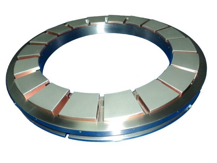 Unloaded Thrust Bearings for Turbines — SACOM Repaired